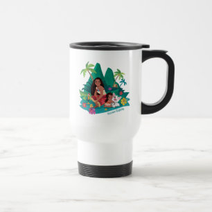 Moana and Simea Ocean Sisters Travel Mug