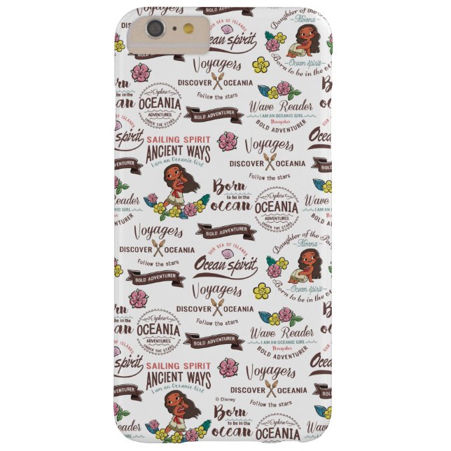 Moana | Bold Adventurer Pattern Case-Mate iPhone Case (Back)