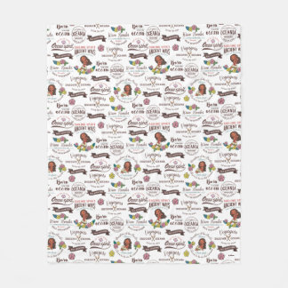 Moana | Bold Adventurer Pattern Fleece Blanket