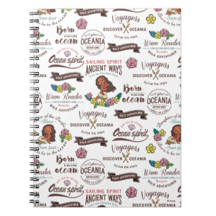 Moana   Bold Adventurer Pattern Notebook