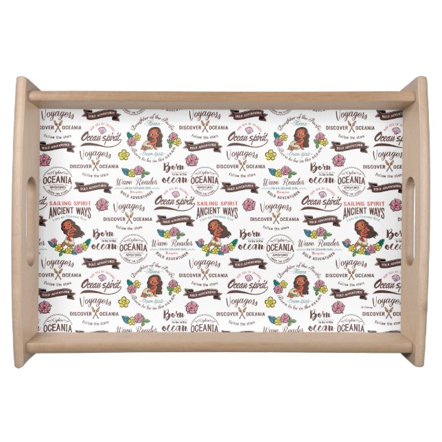 Moana | Bold Adventurer Pattern Serving Tray (Front)