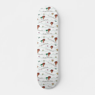Moana Born to be in the Ocean Pattern Skateboard Deck