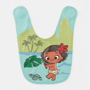 Moana Born to be in the Sea Bib