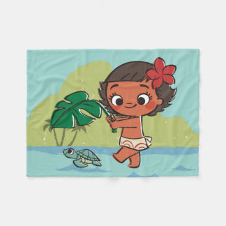 Moana | Born to be in the Sea Fleece Blanket
