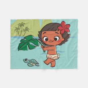 Moana Blanket, Moana Personalized Swaddle Blanket, Mash and Bear