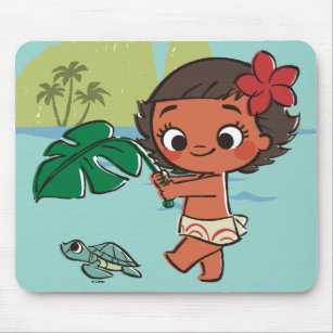 Moana   Born to be in the Sea Mouse Pad