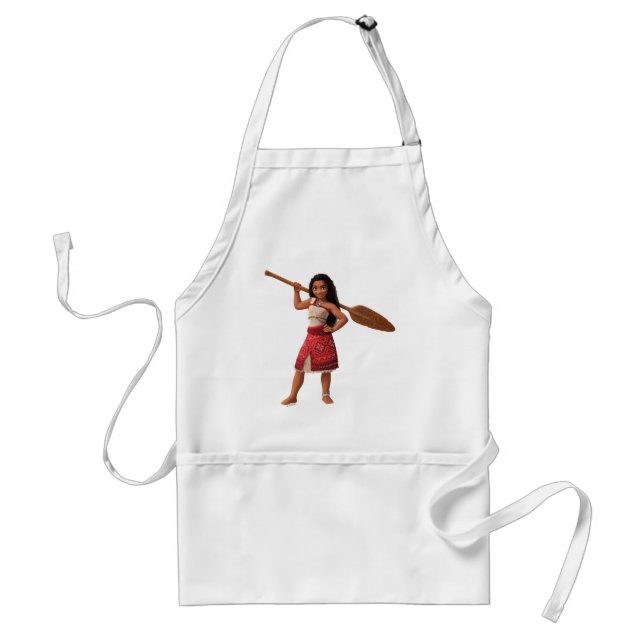 Moana Born to Voyage Adult Apron (Front)