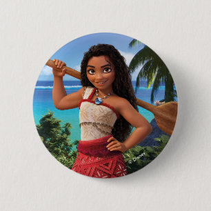 Moana Born to Voyage Button