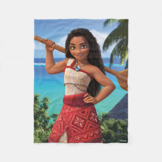 Moana Born to Voyage Fleece Blanket