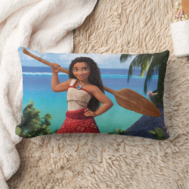 Moana Born to Voyage Lumbar Pillow (Blanket)