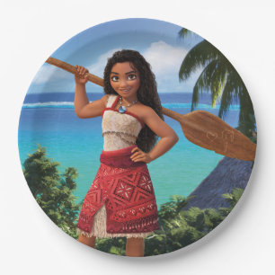 Moana Born to Voyage Paper Plates