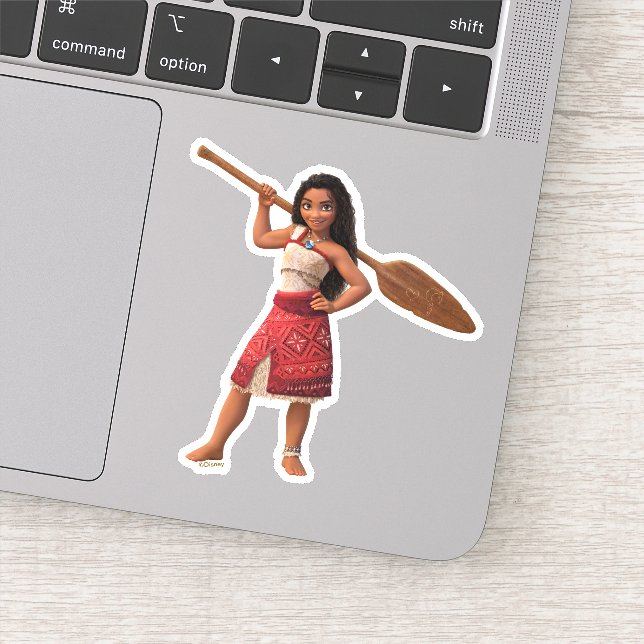Moana Born to Voyage Sticker (Detail)