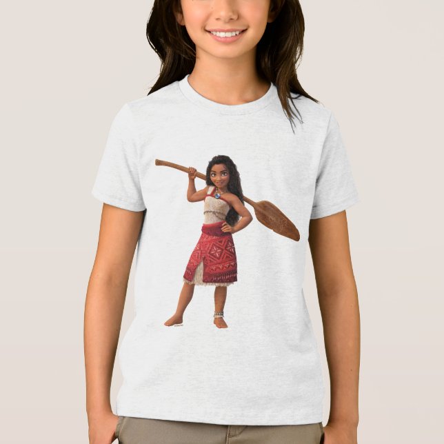 Moana Born to Voyage Tri-Blend Shirt (Front)