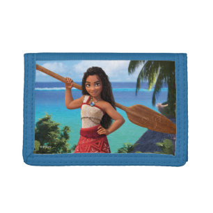 Moana Born to Voyage Tri-fold Wallet