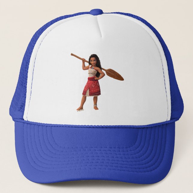 Moana Born to Voyage Trucker Hat (Front)