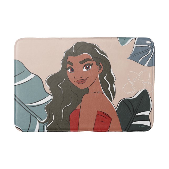 Moana Captured Moment Bath Mat (Front)