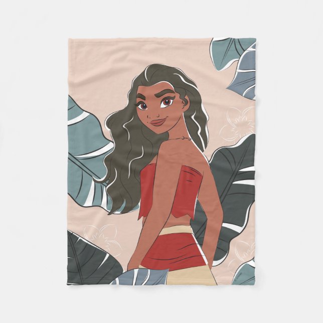 Moana Captured Moment Fleece Blanket (Front)