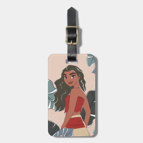 Moana Captured Moment Luggage Tag