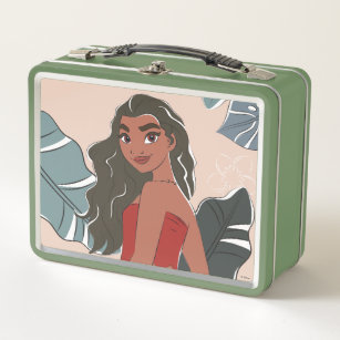 Moana | Set Your Own Course Metal Lunch Box | Zazzle