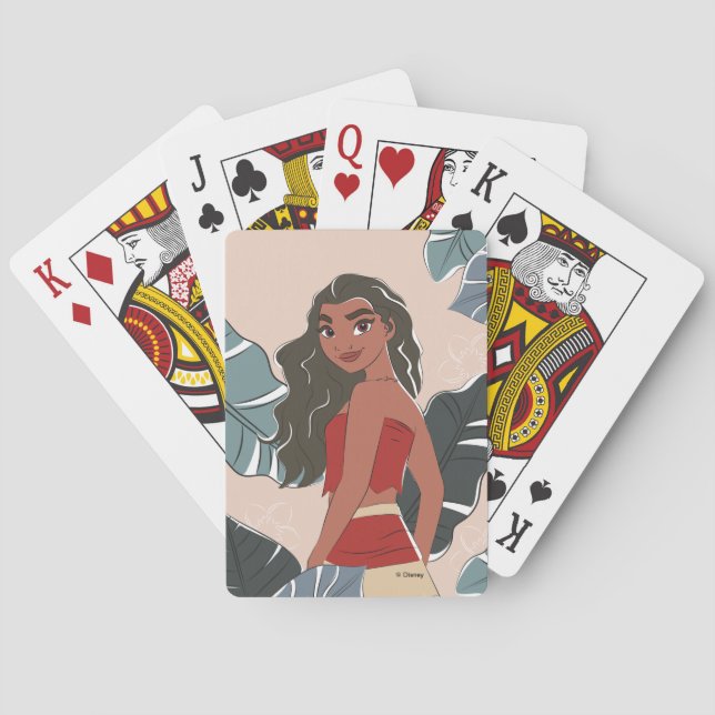 Moana Captured Moment Playing Cards (Back)