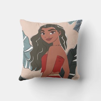 Moana Captured Moment Throw Pillow | Zazzle