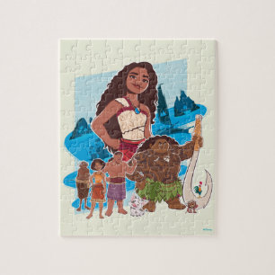 Moana & Crew Sail Beyond the Horizon Jigsaw Puzzle