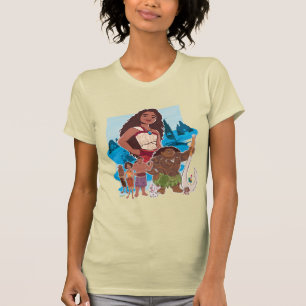 Moana & Crew Sail Beyond the Horizon T-Shirt