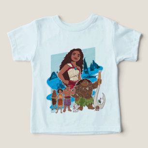 Moana & Crew Sail Beyond the Horizon Toddler T-shirt