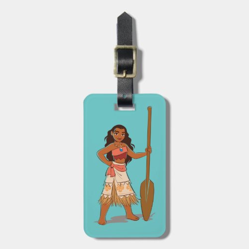 Moana  Daughter Of The Sea Luggage Tag