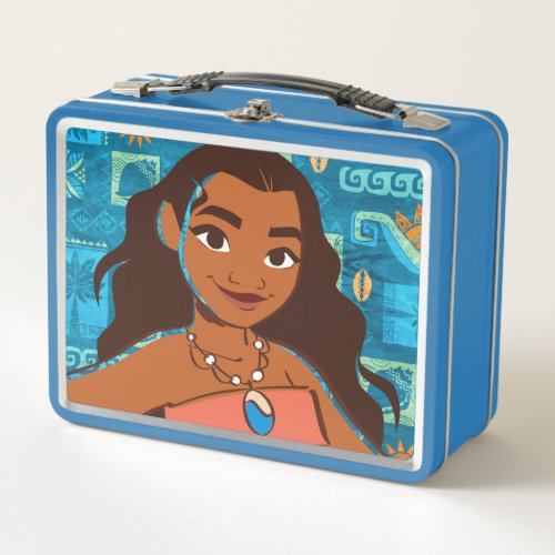 Moana  Daughter Of The Sea Metal Lunch Box