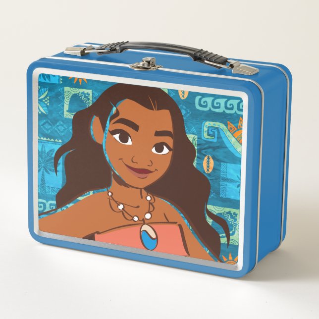 Moana | Daughter Of The Sea Metal Lunch Box (Front)
