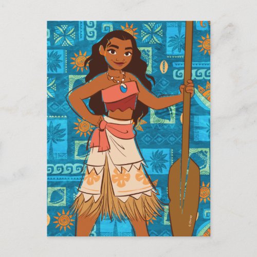 Moana  Daughter Of The Sea Postcard