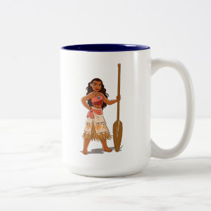 Moana   Daughter Of The Sea Two-Tone Coffee Mug