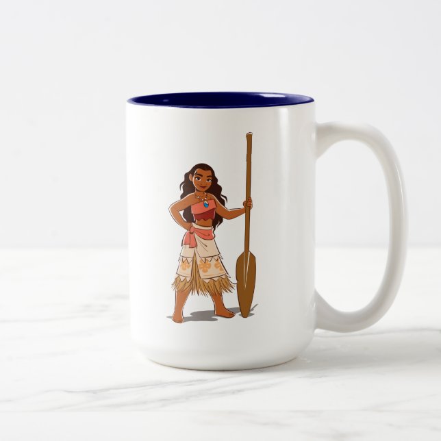Moana | Daughter Of The Sea Two-Tone Coffee Mug (Right)