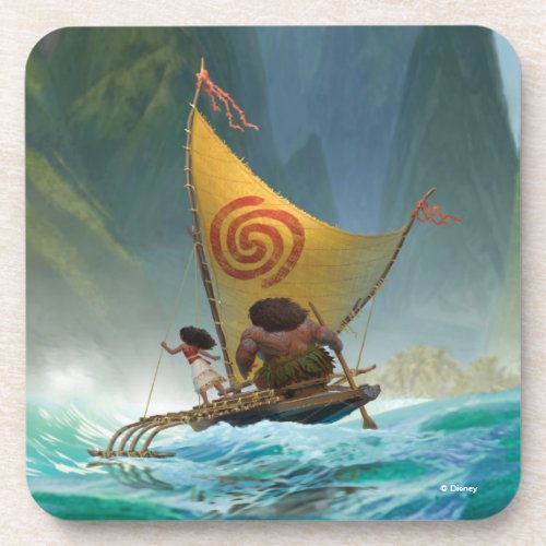 Moana  Discover Oceania Beverage Coaster