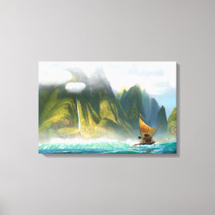 Moana   Discover Oceania Canvas Print