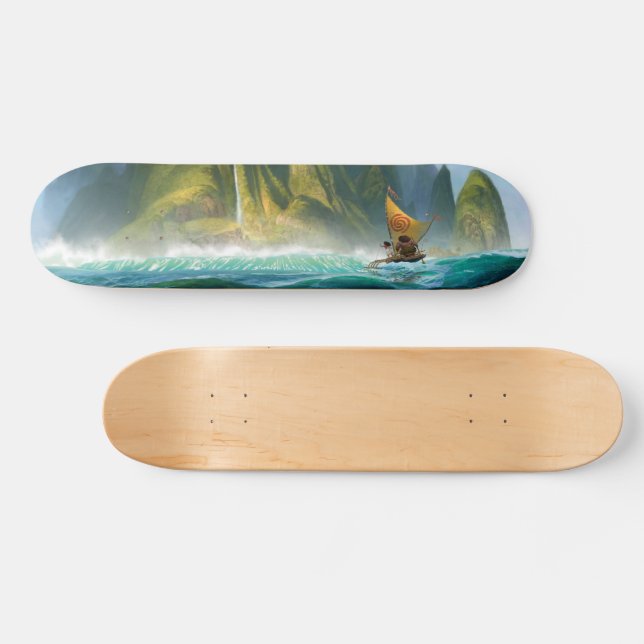 Moana | Discover Oceania Skateboard Deck | Zazzle