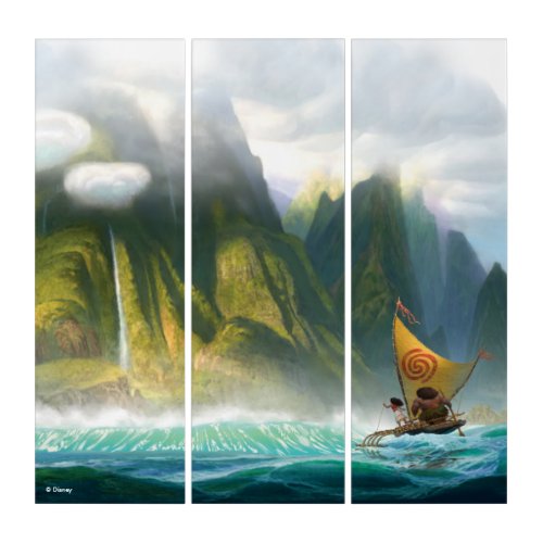 Moana  Discover Oceania Triptych