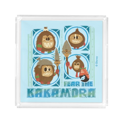 Moana  Fear The Kakamora Acrylic Tray