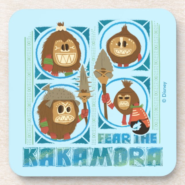 Moana | Fear The Kakamora Drink Coaster (Front)