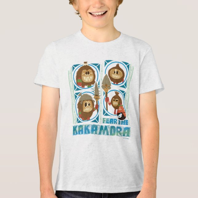 Moana | Fear The Kakamora Tri-Blend Shirt (Front)