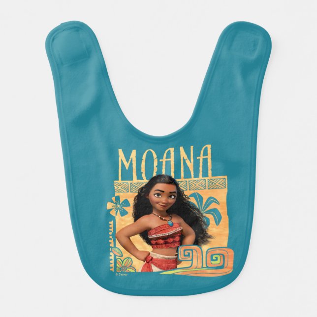 Moana | Find Your Way Bib (Front)
