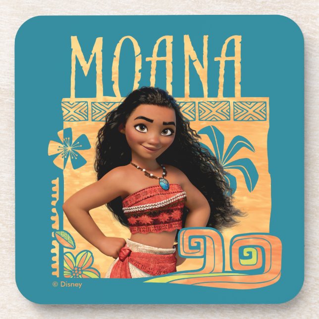 Moana | Find Your Way Drink Coaster (Front)