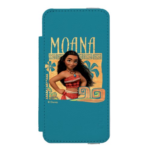 Moana  Find Your Way Wallet Case For iPhone SE55s