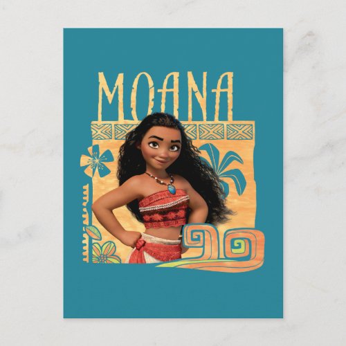 Moana  Find Your Way Postcard