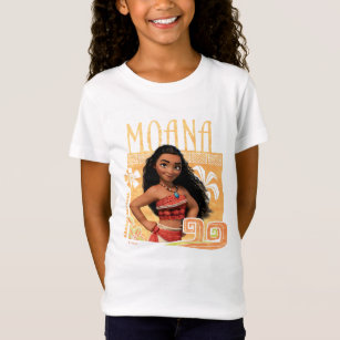 Disney Women/'s Moana Montage Boyfriend Fit T-Shirt