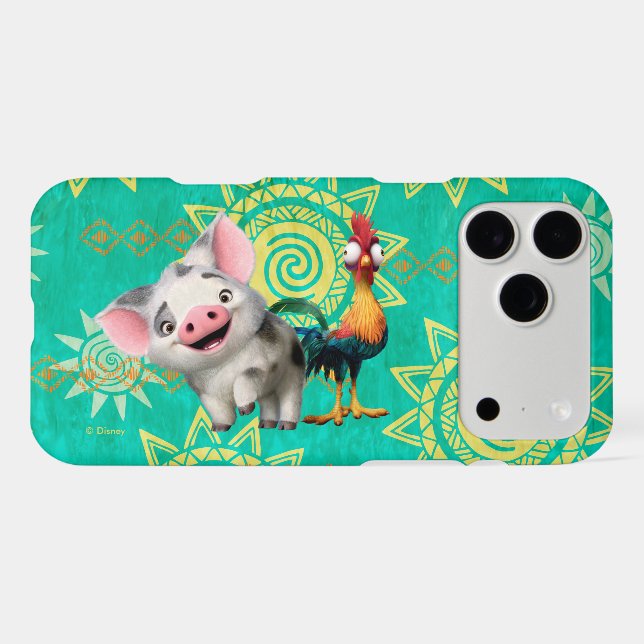 Moana | First Mate & Top Rooster Case-Mate iPhone Case (Back (Horizontal))