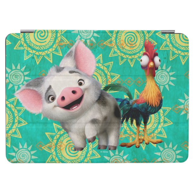 Moana | First Mate & Top Rooster iPad Air Cover (Horizontal)