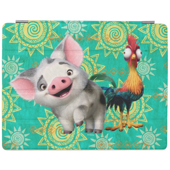 Moana | First Mate & Top Rooster iPad Air Cover (Horizontal)