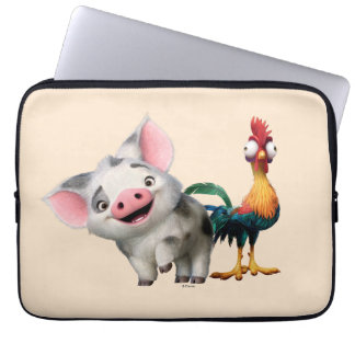 Moana | First Mate & Top Rooster Laptop Sleeve